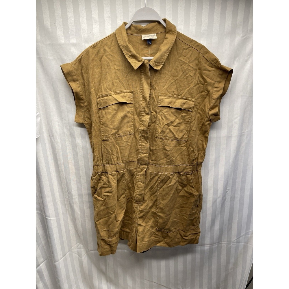 Universal Thread Jump Suit Linen Womans Size 14 NEW